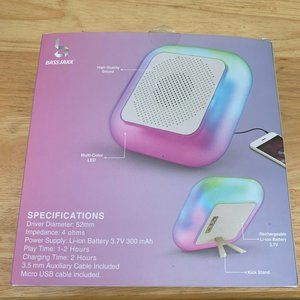 LUMI Speaker w/ Multi-Color LED Lights